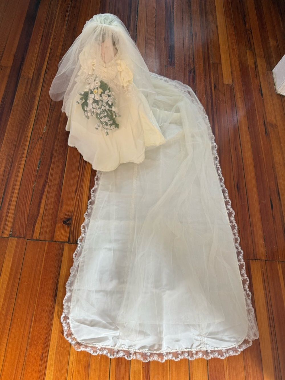 Danbury Mint Princess Diana Bride Doll w/Box & COA Vintage Royal Wedding